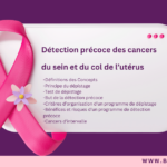 Détection précoce des cancers du sein et du col de l’utérus