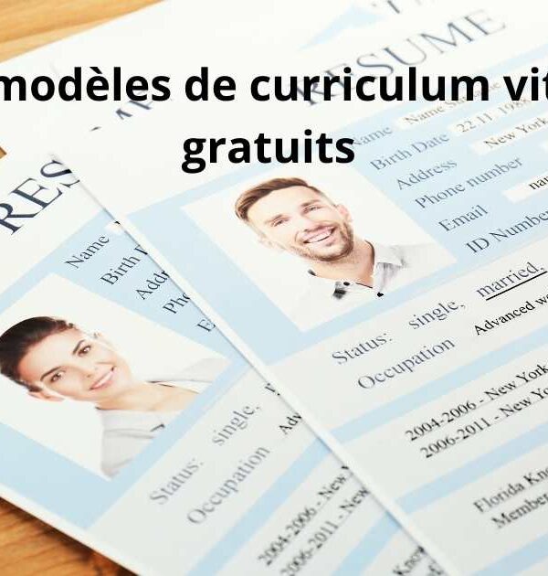 15 modèles de curriculum vitae gratuits