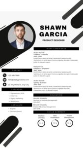 Curriculum vitae Résumé 2